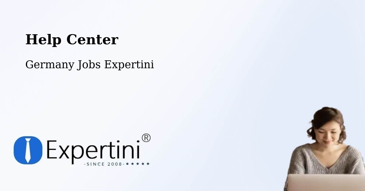 Help Center – Potsdam - Germany Jobs Expertini