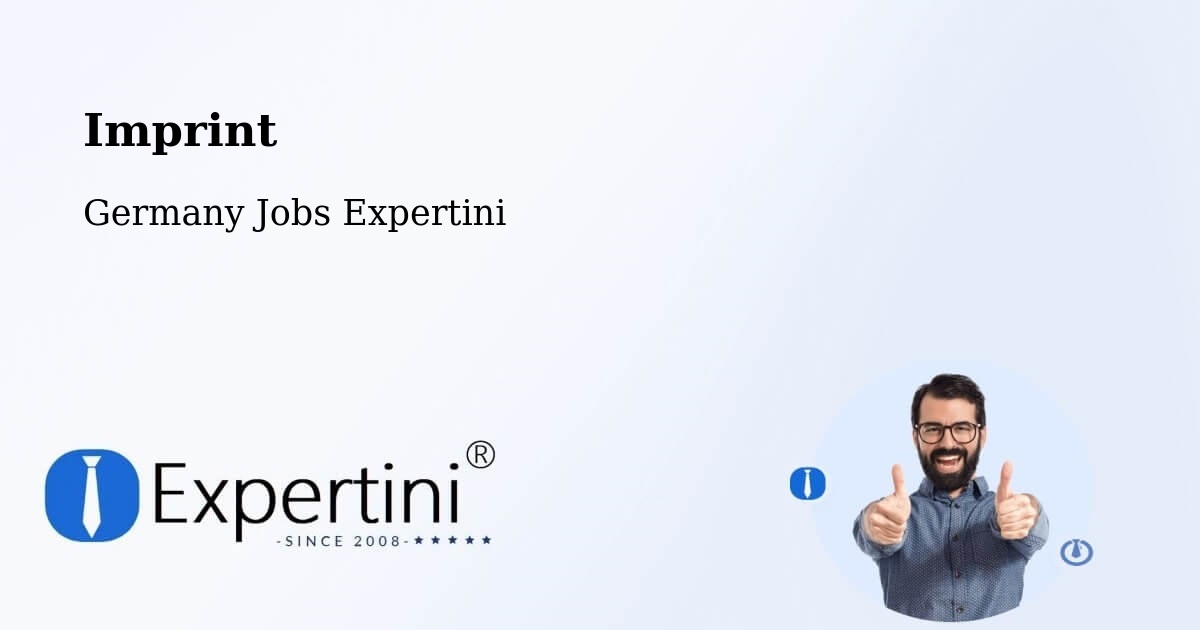 Imprint – Potsdam - Germany Jobs Expertini